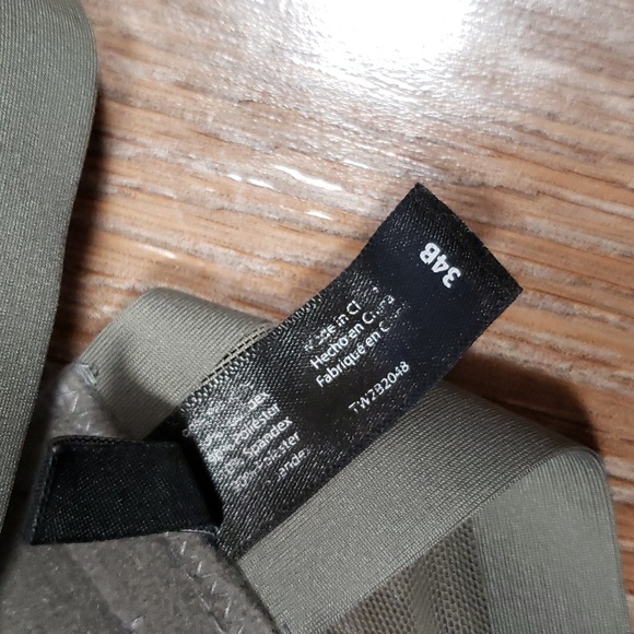 (34B) Tahari Metallic Padded Support Underwire Bra Intimates Dainty Essentials - Picture 7 of 9